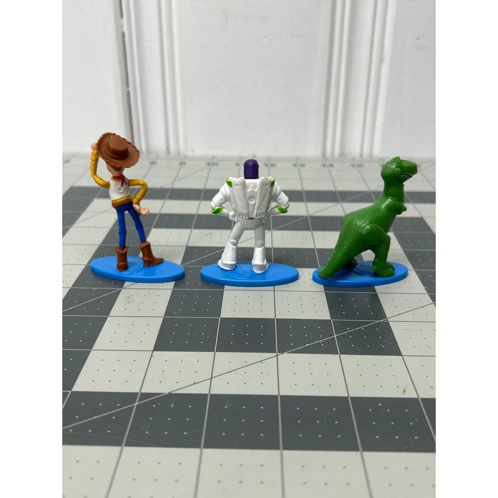 Disney Toy Story Figures Woody Buzz Rex Miniature Cake Toppers Toys - Picture 2 of 4